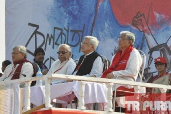 CPI-M and Congress alliance remains question in Tripura, irks up in different sections of the society 